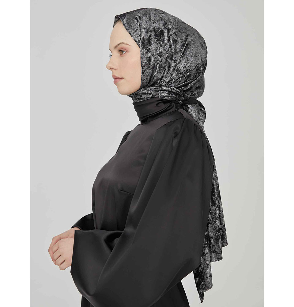 Para mujer Bufando islámico formal elegante boda lujo brillo hiyab chal - Imagen 4 de 32