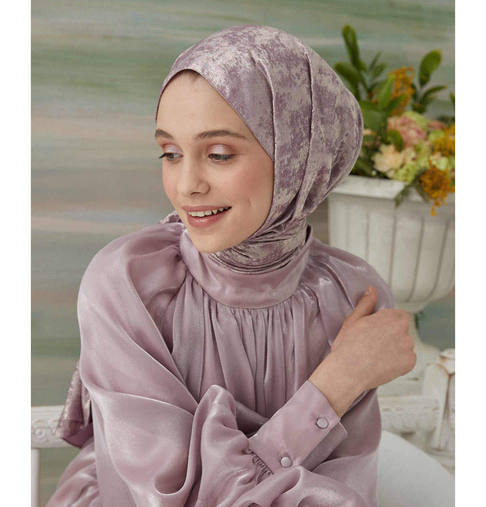 Para mujer Bufando islámico formal elegante boda lujo brillo hiyab chal - Imagen 6 de 32