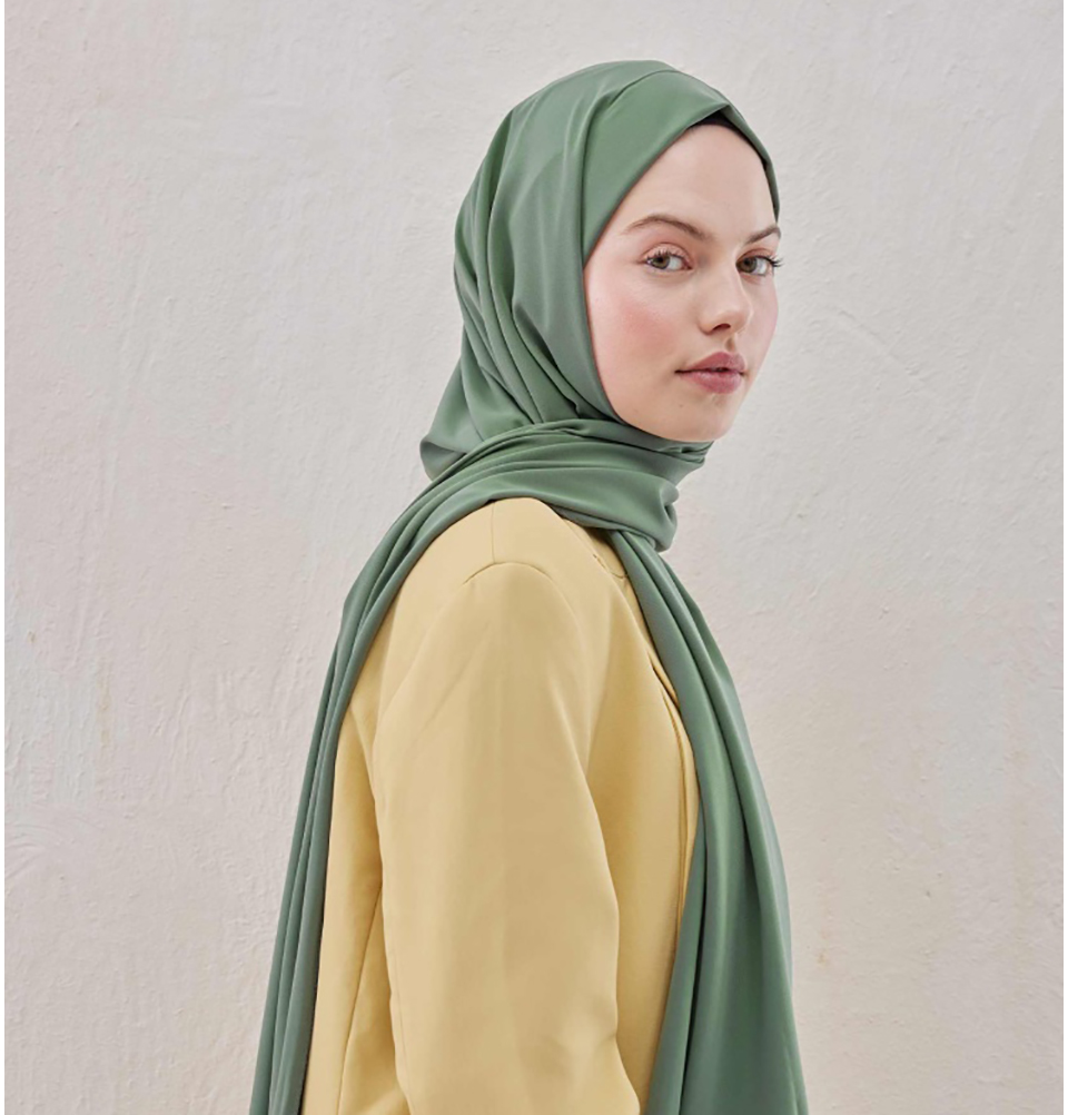 Pañuelo envolvente Medine Ipek chifón hiyab turco - Imagen 74 de 102