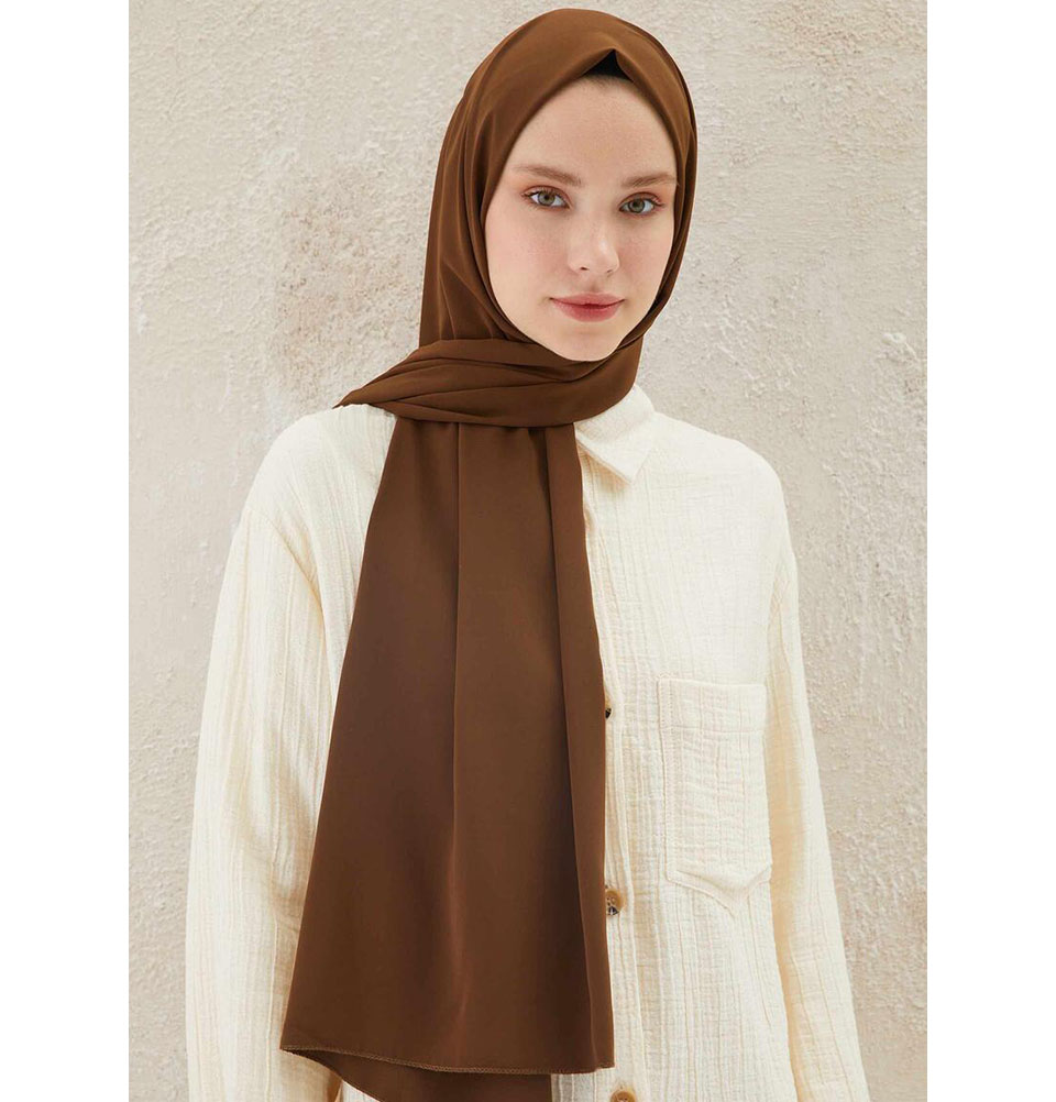 Pañuelo envolvente Medine Ipek chifón hiyab turco - Imagen 79 de 102