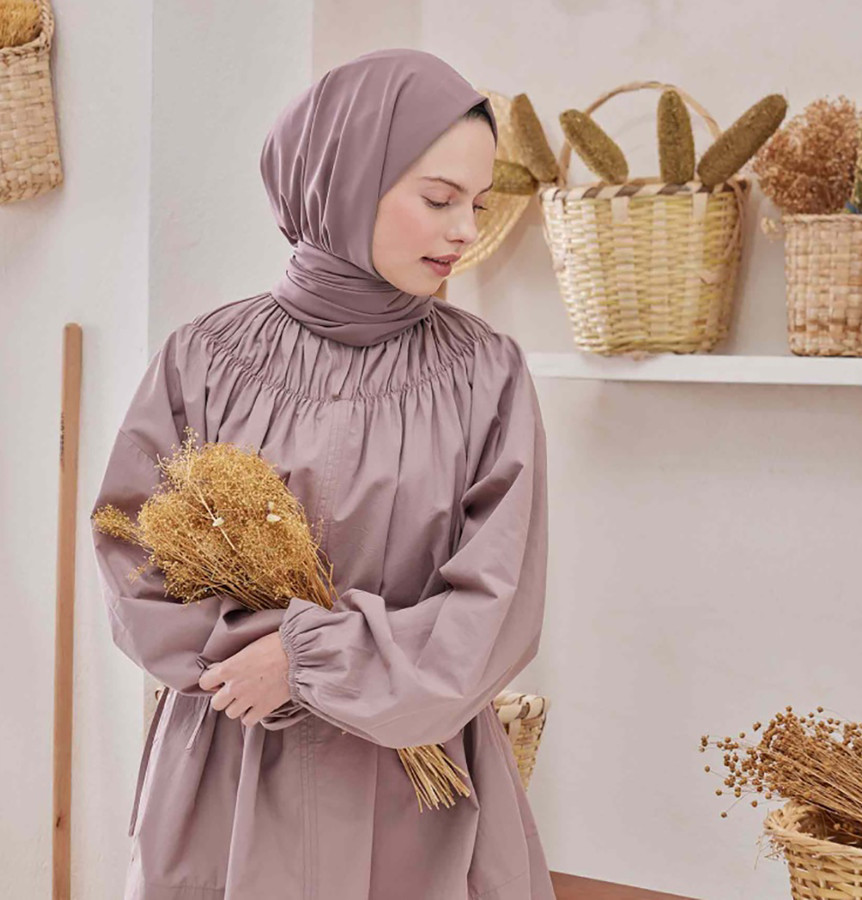 Pañuelo envolvente Medine Ipek chifón hiyab turco - Imagen 21 de 102