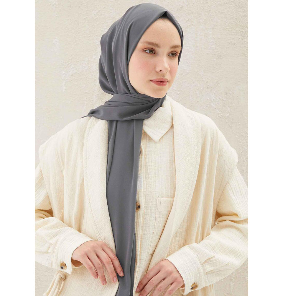 Pañuelo envolvente Medine Ipek chifón hiyab turco - Imagen 33 de 102