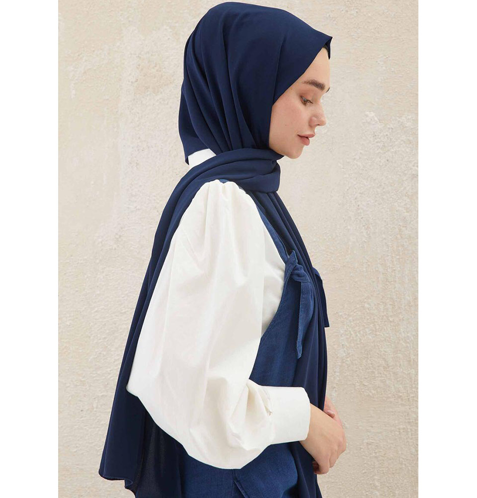 Pañuelo envolvente Medine Ipek chifón hiyab turco - Imagen 35 de 102