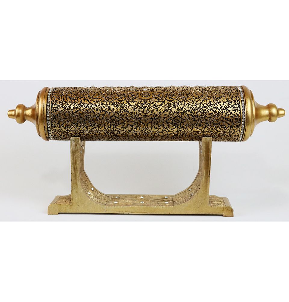 Islamic Turkish Table Decor Showpiece Sculpture Scroll Stand 99 Names ...
