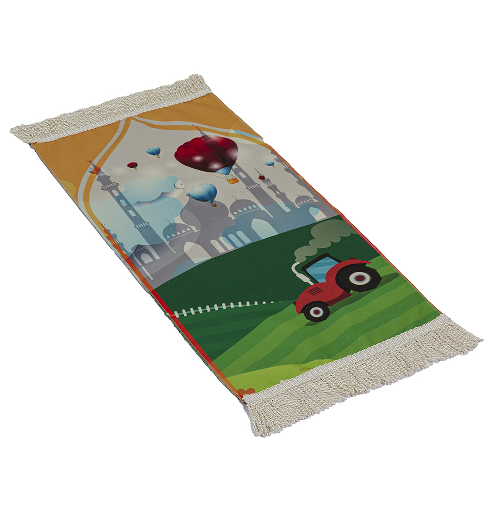 Modefa Turkish Prayer Mat Rug | Small Child Toddler Size | Fun Digital Print - Picture 19 of 21