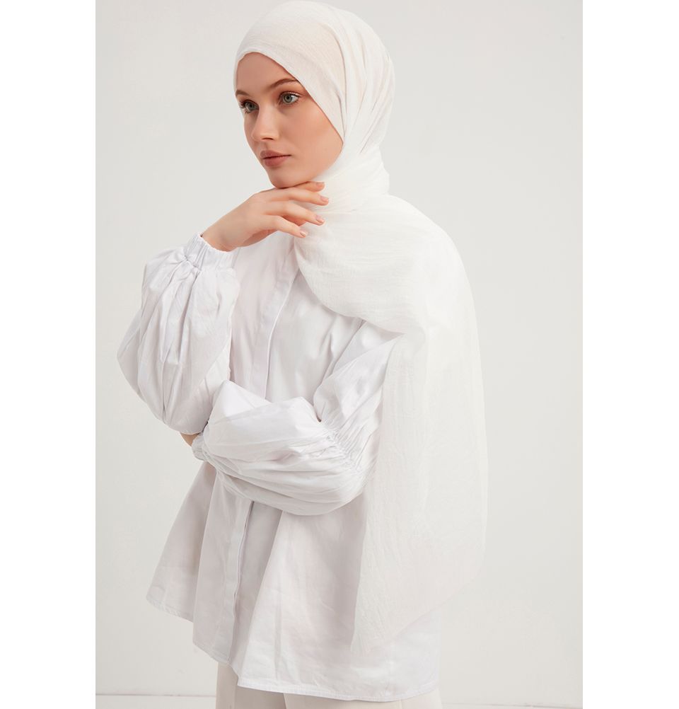 Comfort Hijab Muslim Scarf Cotton Blend Wrap Women's Shawl - Picture 25 of 74