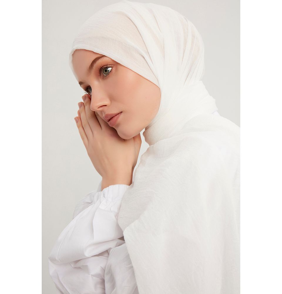Comfort Hijab Muslim Scarf Cotton Blend Wrap Women's Shawl - Picture 23 of 74