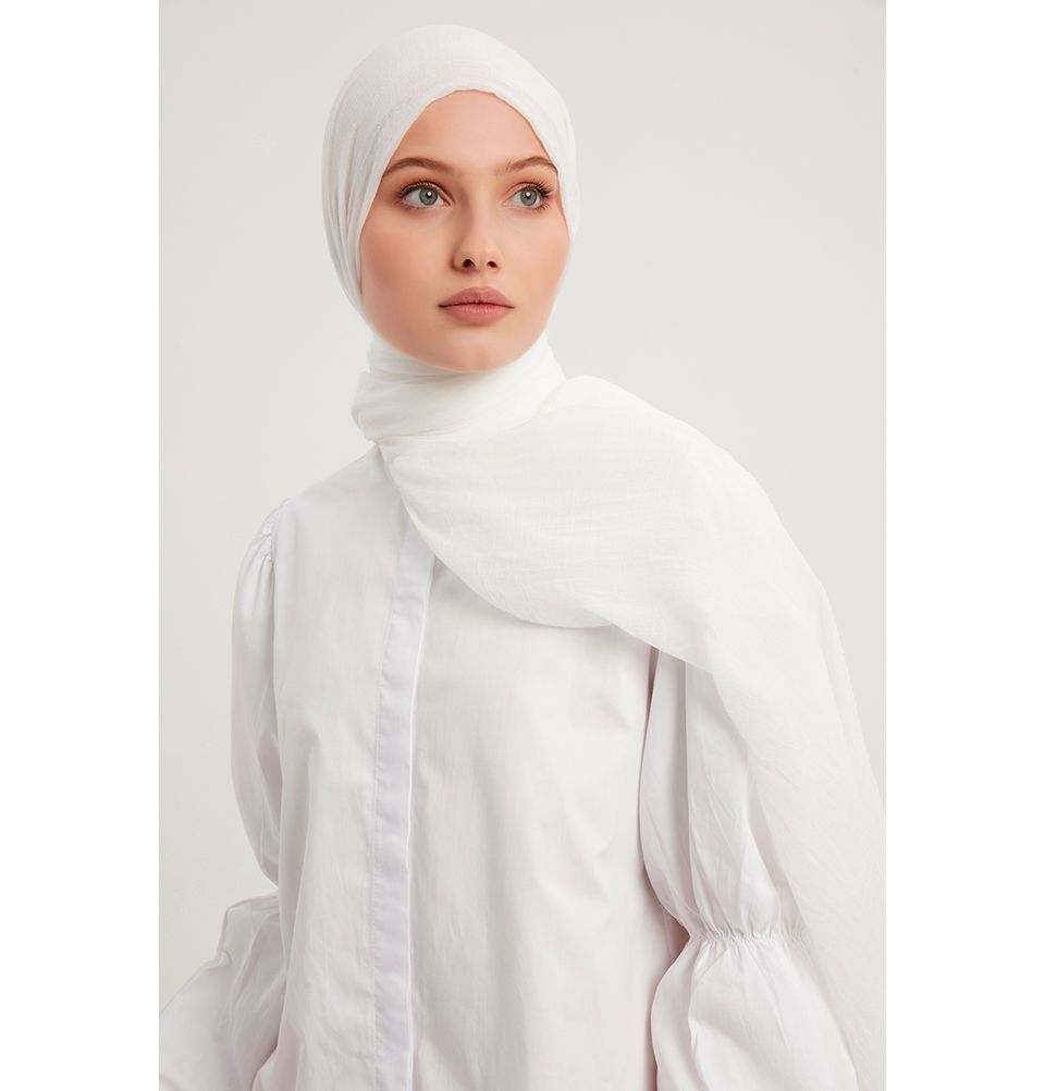 Comfort Hijab Muslim Scarf Cotton Blend Wrap Women's Shawl - Picture 24 of 74