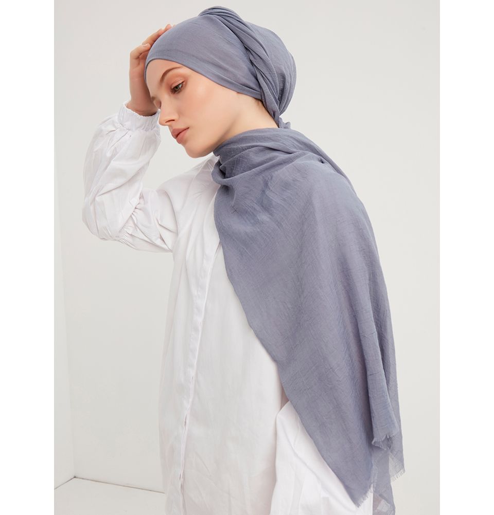 Comfort Hijab Muslim Scarf Cotton Blend Wrap Women's Shawl - Picture 28 of 74