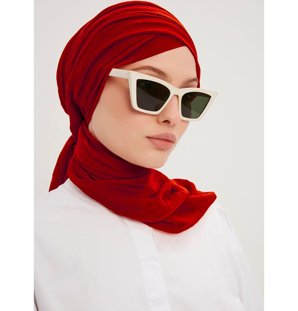Comfort Hijab Muslim Scarf Cotton Blend Wrap Women's Shawl - Picture 29 of 74