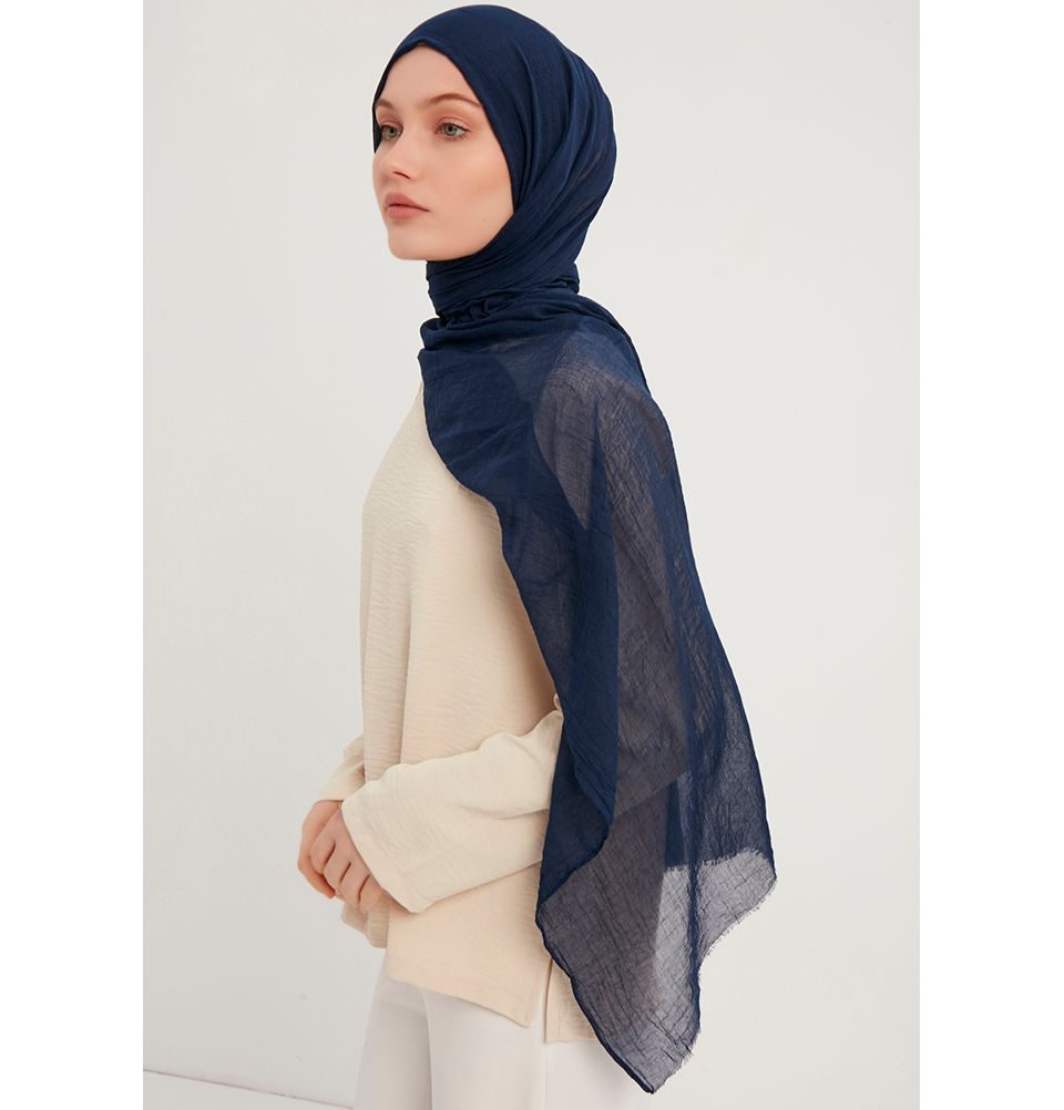 Comfort Hijab Muslim Scarf Cotton Blend Wrap Women's Shawl - Picture 40 of 74