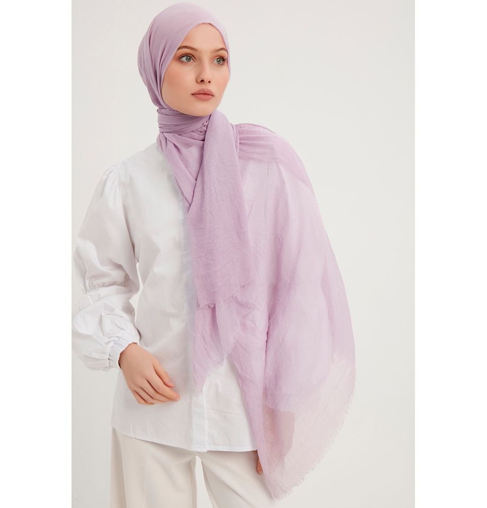 Comfort Hijab Muslim Scarf Cotton Blend Wrap Women's Shawl - Picture 42 of 74