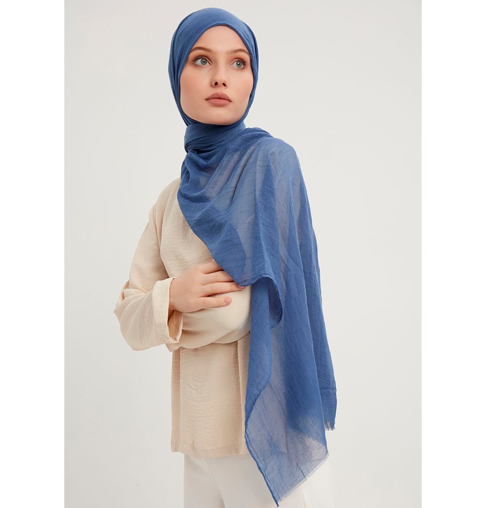 Comfort Hijab Muslim Scarf Cotton Blend Wrap Women's Shawl - Picture 45 of 74