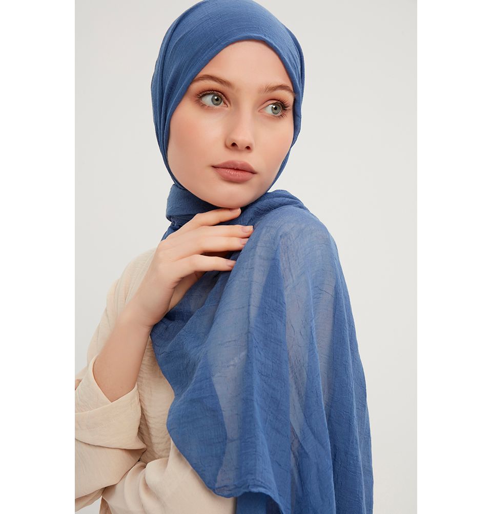 Comfort Hijab Muslim Scarf Cotton Blend Wrap Women's Shawl - Picture 44 of 74
