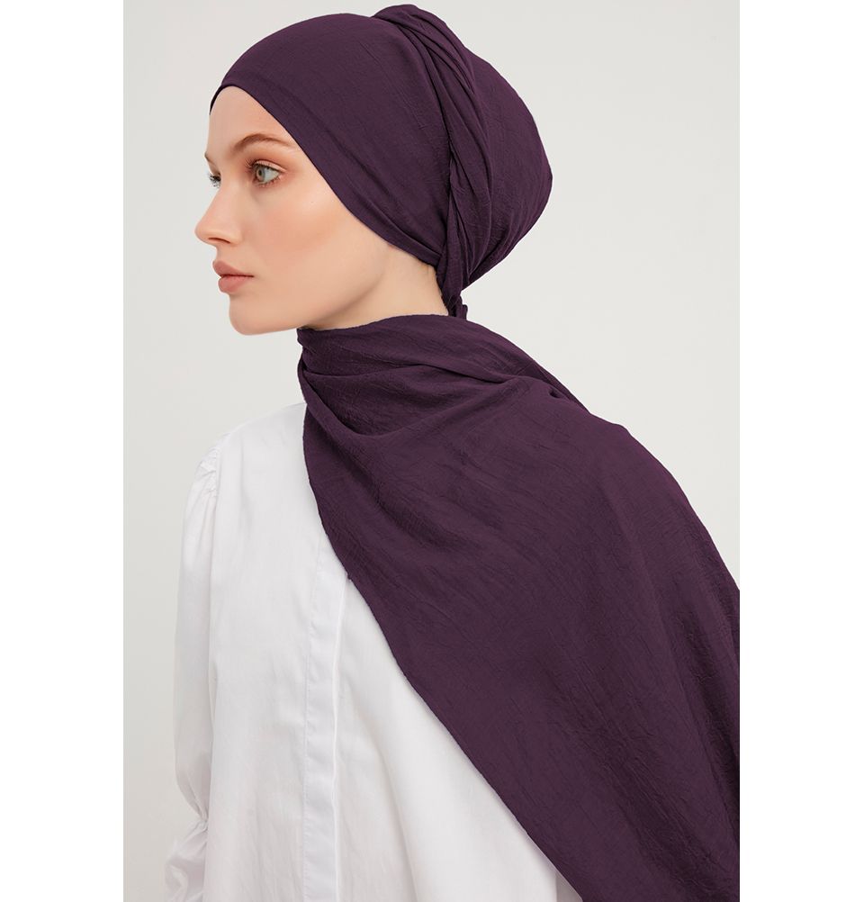 Comfort Hijab Muslim Scarf Cotton Blend Wrap Women's Shawl - Picture 69 of 74