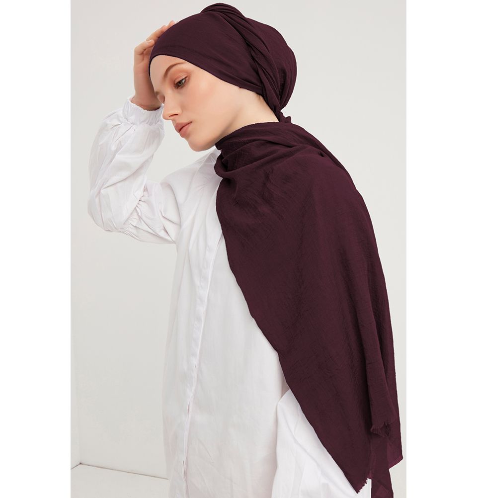 Comfort Hijab Muslim Scarf Cotton Blend Wrap Women's Shawl - Picture 71 of 74