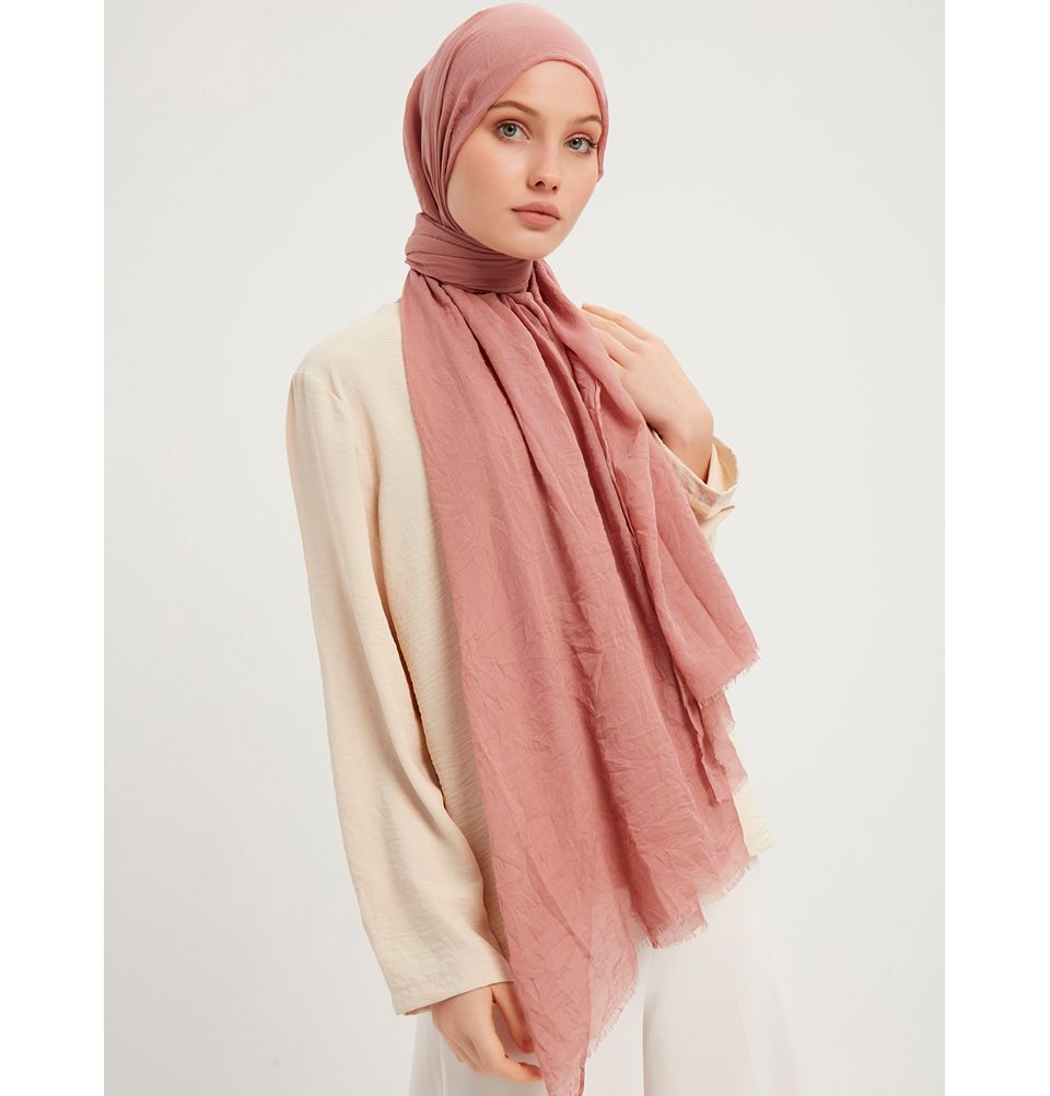 Comfort Hijab Muslim Scarf Cotton Blend Wrap Women's Shawl - Picture 52 of 74