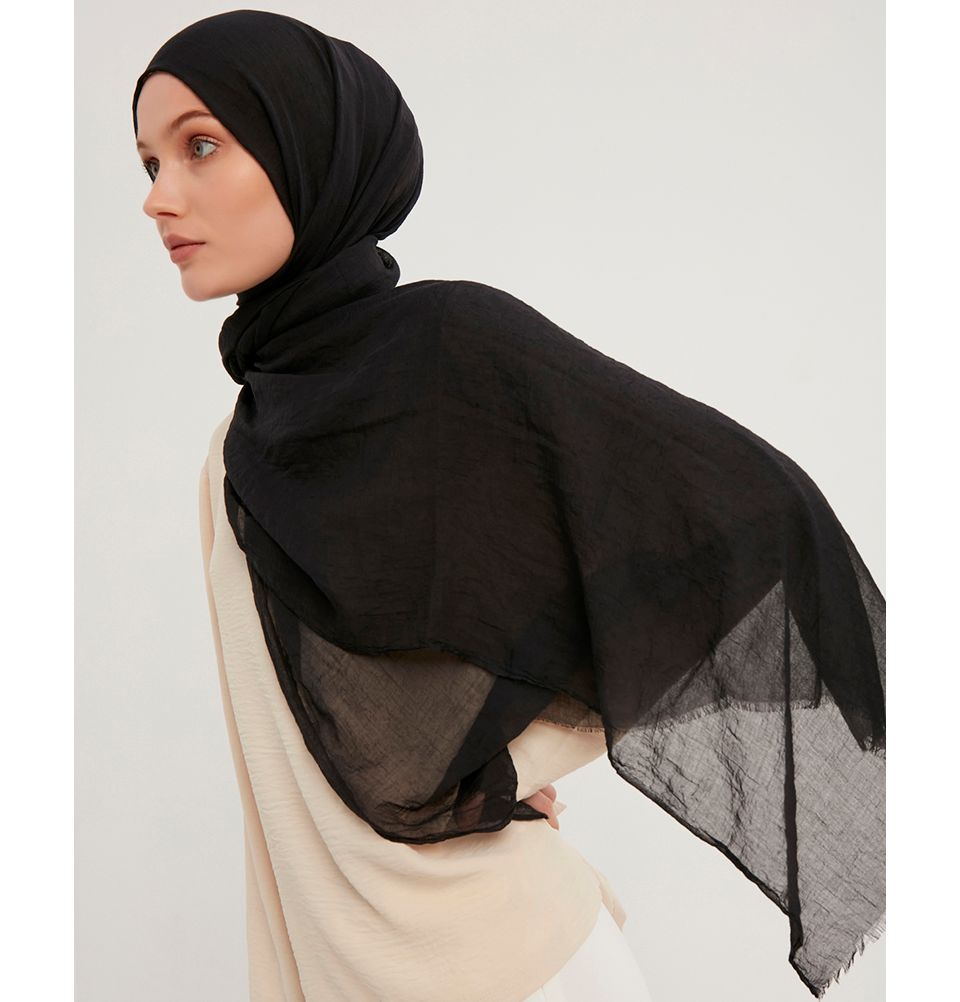 Comfort Hijab Muslim Scarf Cotton Blend Wrap Women's Shawl - Picture 59 of 74