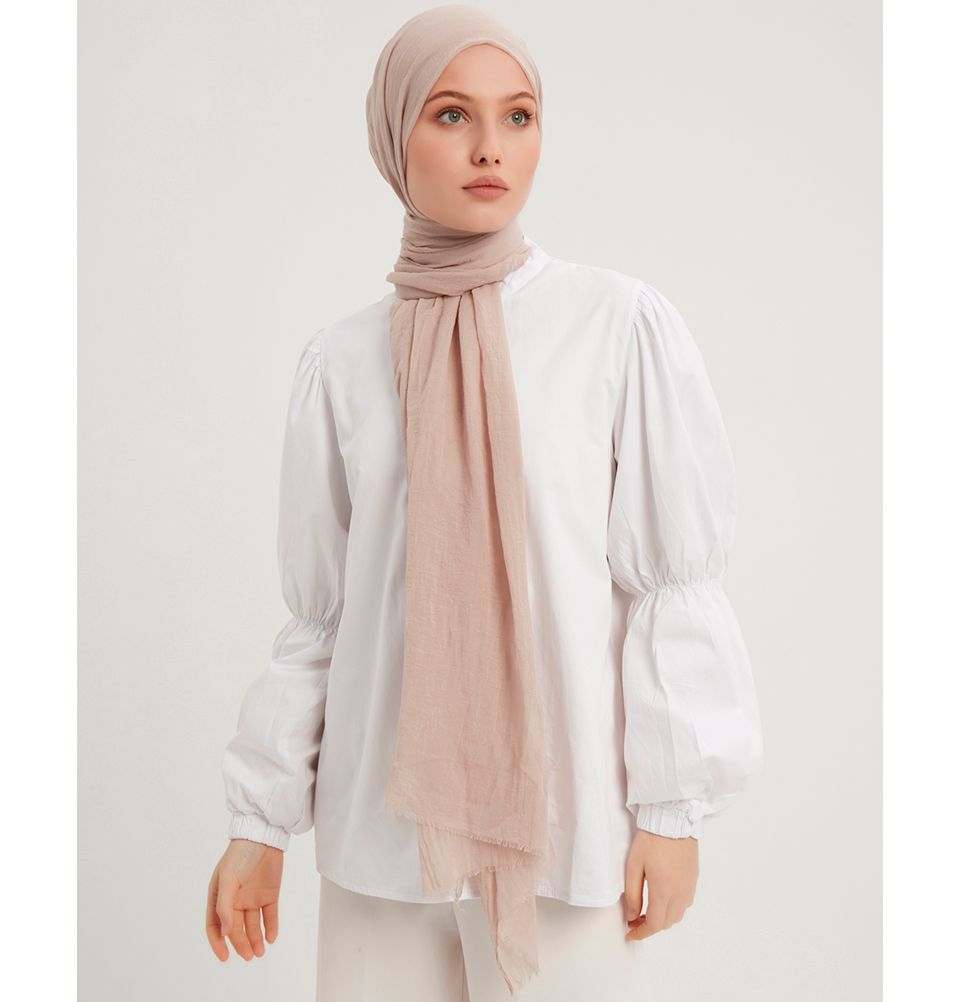 Comfort Hijab Muslim Scarf Cotton Blend Wrap Women's Shawl - Picture 64 of 74