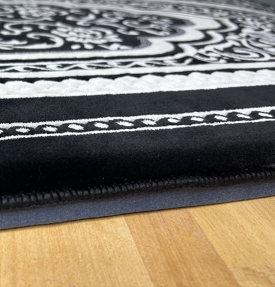 Foam Janamaz Sajadah Prayer Rug - Double Plush - Picture 16 of 19