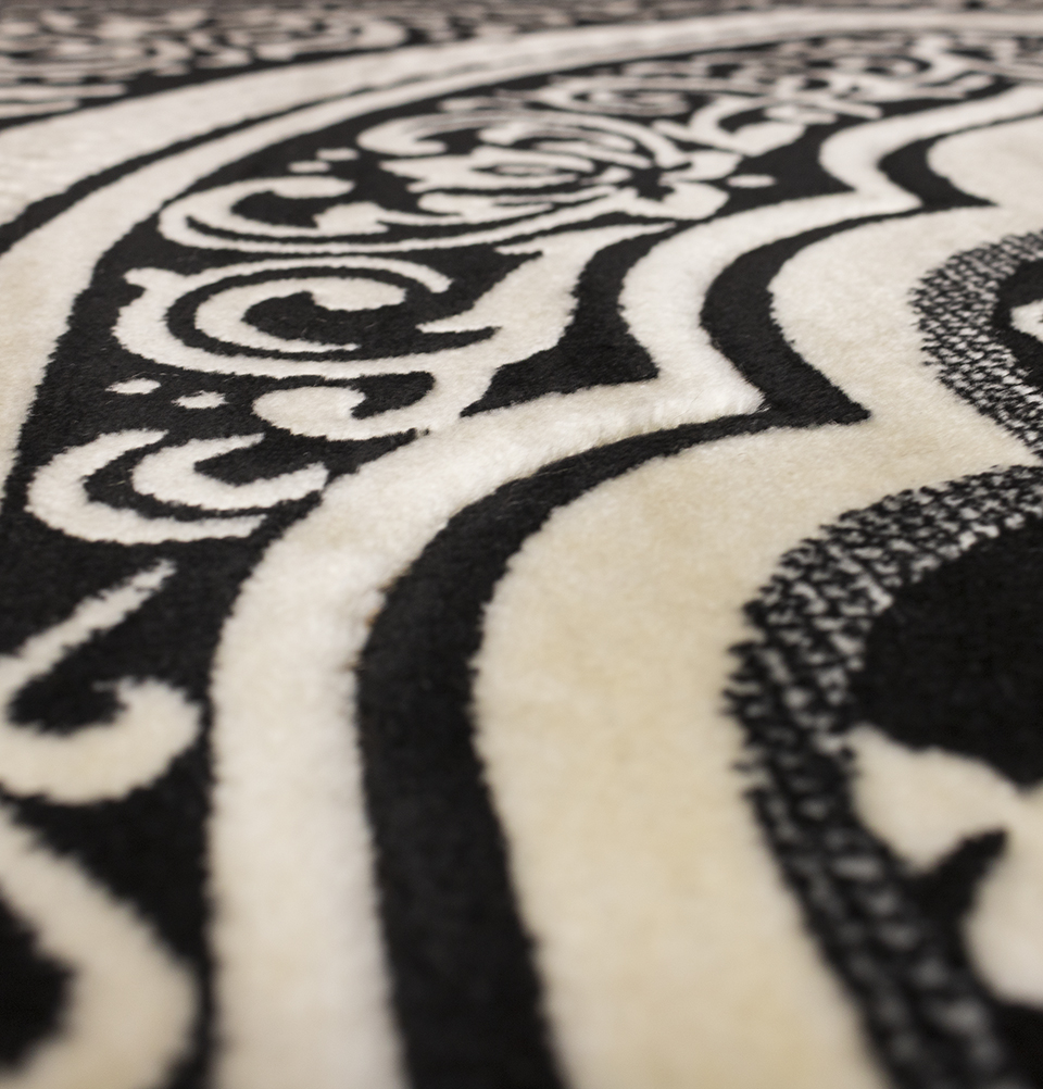Foam Janamaz Sajadah Prayer Rug - Double Plush - Picture 15 of 19