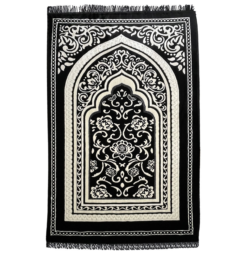 Foam Janamaz Sajadah Prayer Rug - Double Plush - Picture 19 of 19