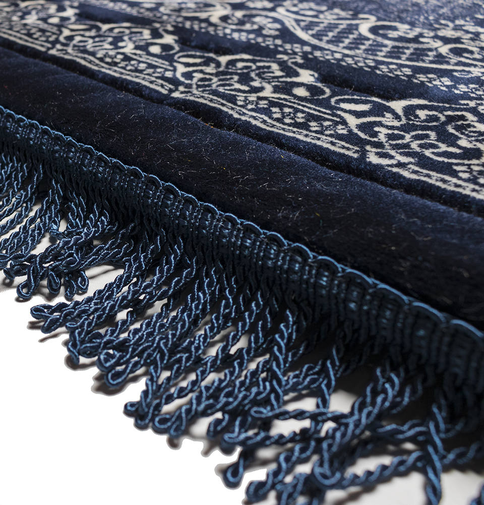Foam Janamaz Sajadah Prayer Rug - Double Plush - Picture 11 of 19