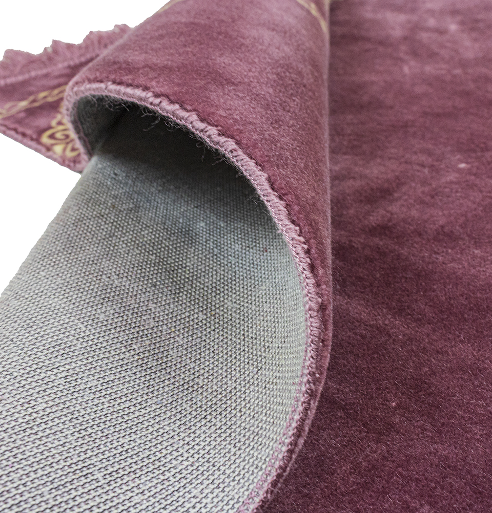 Modefa Islamic Prayer Rug Large Soft Velvet Sajadah Prayer Beads - Grand Plush - Picture 33 of 41