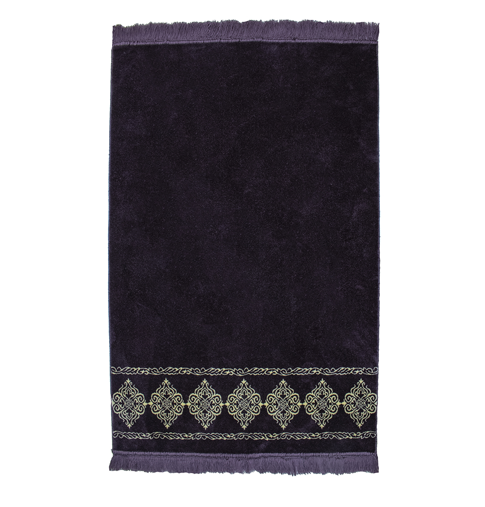 Modefa Islamic Prayer Rug Large Soft Velvet Sajadah Prayer Beads - Grand Plush - Picture 26 of 41