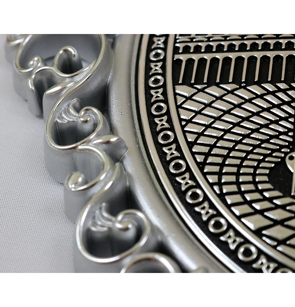 Gunes islamische Wanddekoration elegante Plakette 24 x 31 cm (9,5 x 12 Zoll) Kaba & Medina Moschee - Bild 14 von 22