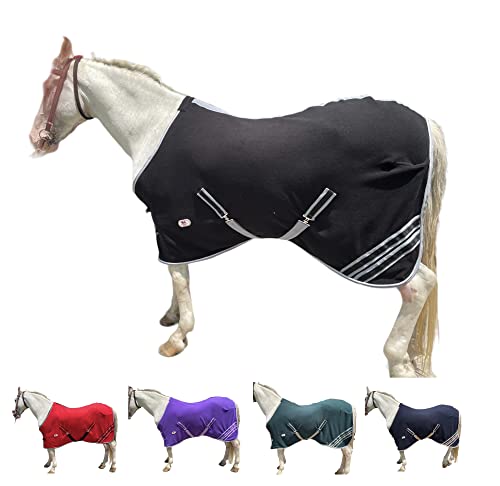 Majestic Ally Anti Pill Fleece Horse Rug, Horse Blanket/Sheet. - Picture 3 of 8