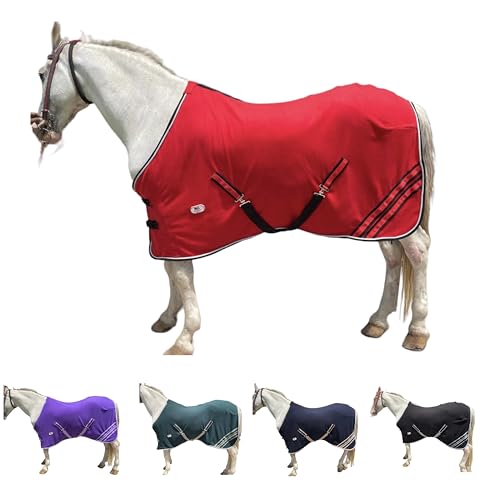 Majestic Ally Anti Pill Fleece Horse Rug, Horse Blanket/Sheet. - Picture 7 of 8