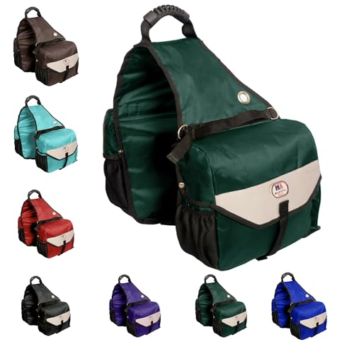 Majestic Ally Horse Saddle Bag ,Insulated Cooler, Reflective insulated Pockets. - Picture 5 of 8