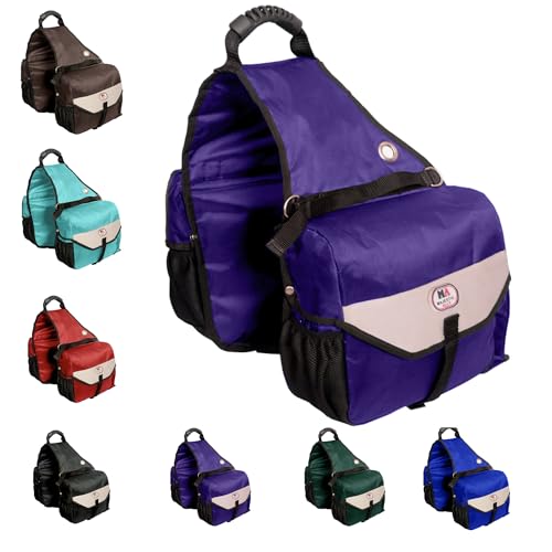 Majestic Ally Horse Saddle Bag ,Insulated Cooler, Reflective insulated Pockets. - Picture 6 of 8