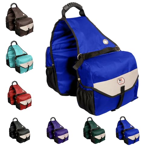 Majestic Ally Horse Saddle Bag ,Insulated Cooler, Reflective insulated Pockets. - Picture 7 of 8