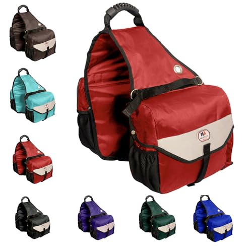 Majestic Ally Horse Saddle Bag ,Insulated Cooler, Reflective insulated Pockets. - Picture 4 of 8
