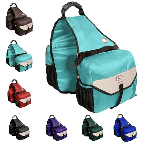 Majestic Ally Horse Saddle Bag ,Insulated Cooler, Reflective insulated Pockets. - Picture 8 of 8