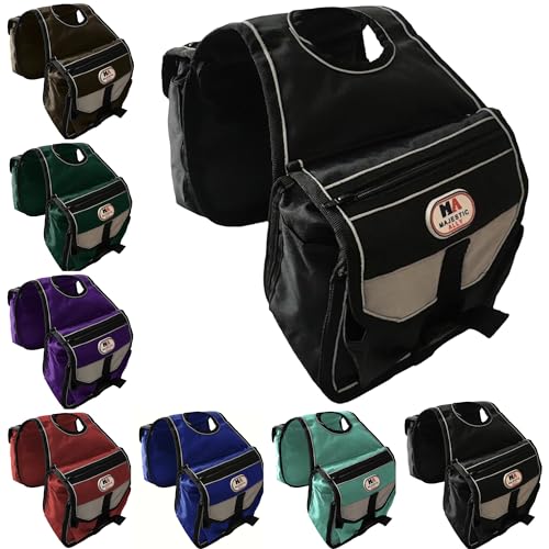 Majestic Ally Nylon Horn Bag Insulated Padding, reflective multipurpose Pockets - Picture 3 of 8