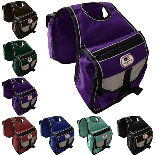 Majestic Ally Nylon Horn Bag Insulated Padding, reflective multipurpose Pockets - Picture 6 of 8