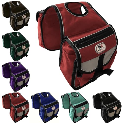 Majestic Ally Nylon Horn Bag Insulated Padding, reflective multipurpose Pockets - Picture 7 of 8