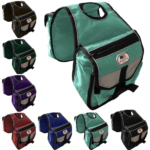 Majestic Ally Nylon Horn Bag Insulated Padding, reflective multipurpose Pockets - Picture 8 of 8
