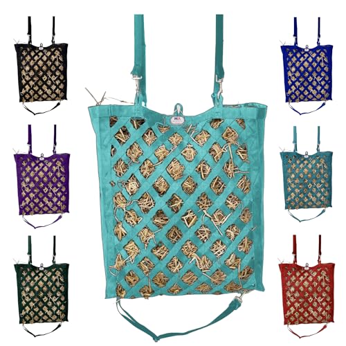 Majestic Ally Premium Nylon Slow Feeding Hay Bag for Horses and Livestock - Picture 8 of 8