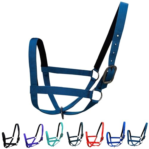 Majestic Ally Adjustable NylonPadded Cattle Halter - 6-Month Warranty - Picture 7 of 8