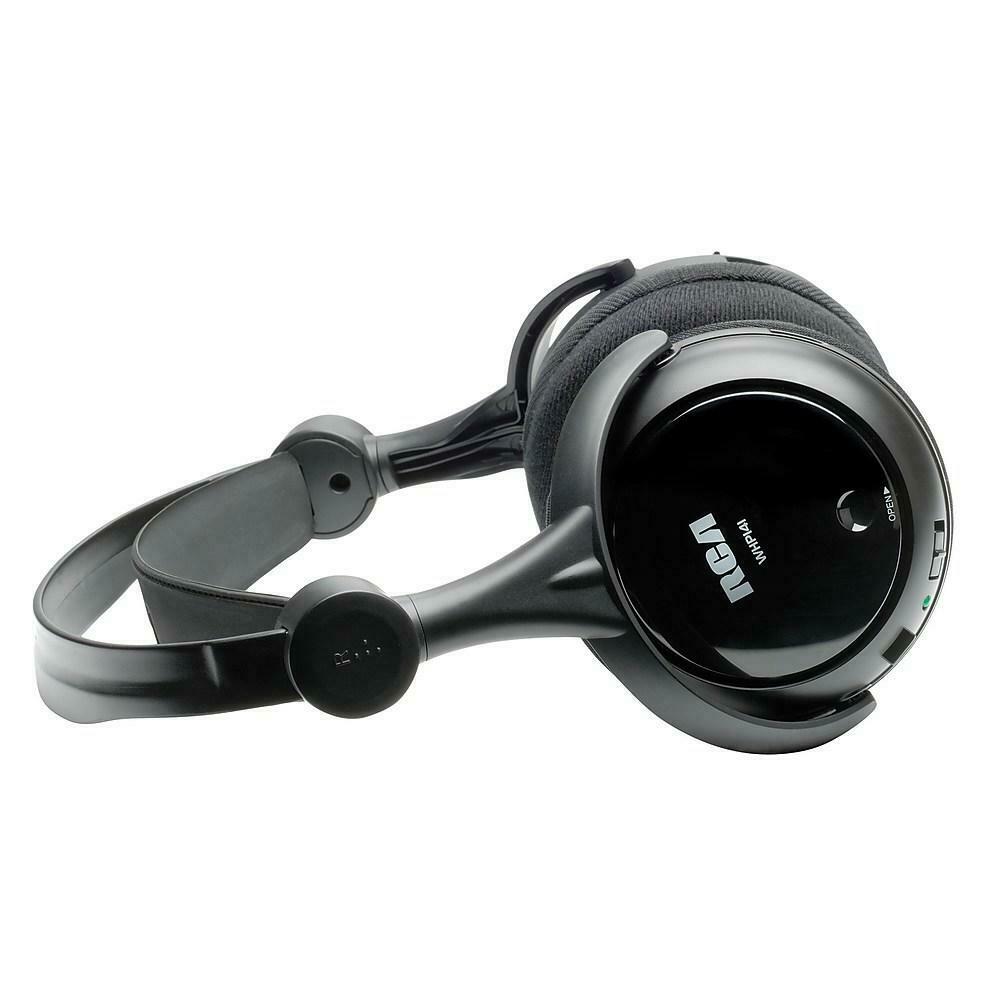 RCA WHP141 Headband Wireless Headphones Black for sale online eBay