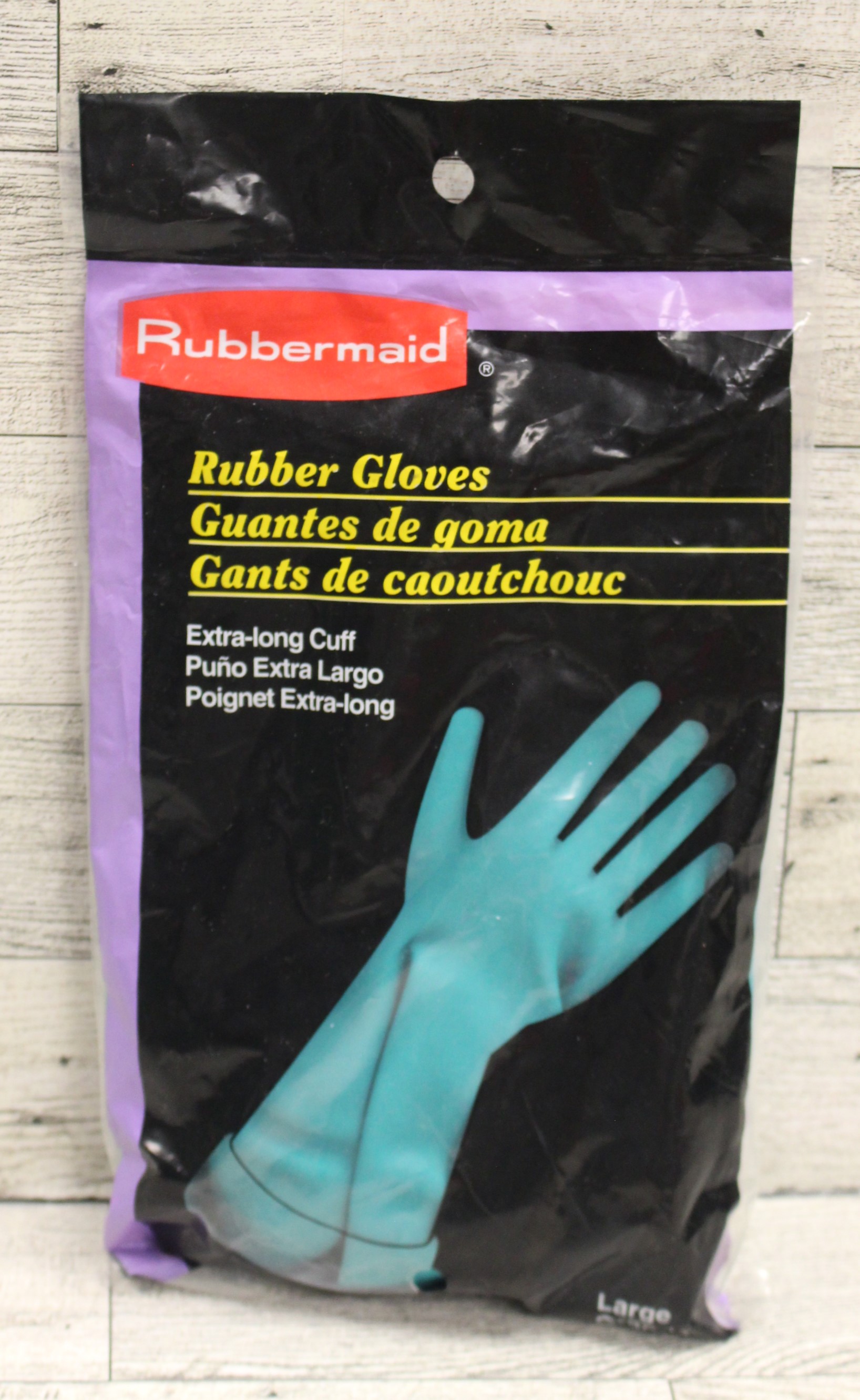 Rubbermaid Rubber Gloves 1 Pair ExtraLong Cuff Choose Size New