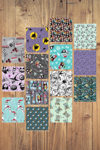 Nightmare Before Christmas Jack 4 Print Bundle, FAT Quarter, 1/2 Yard, or 1 Yard
