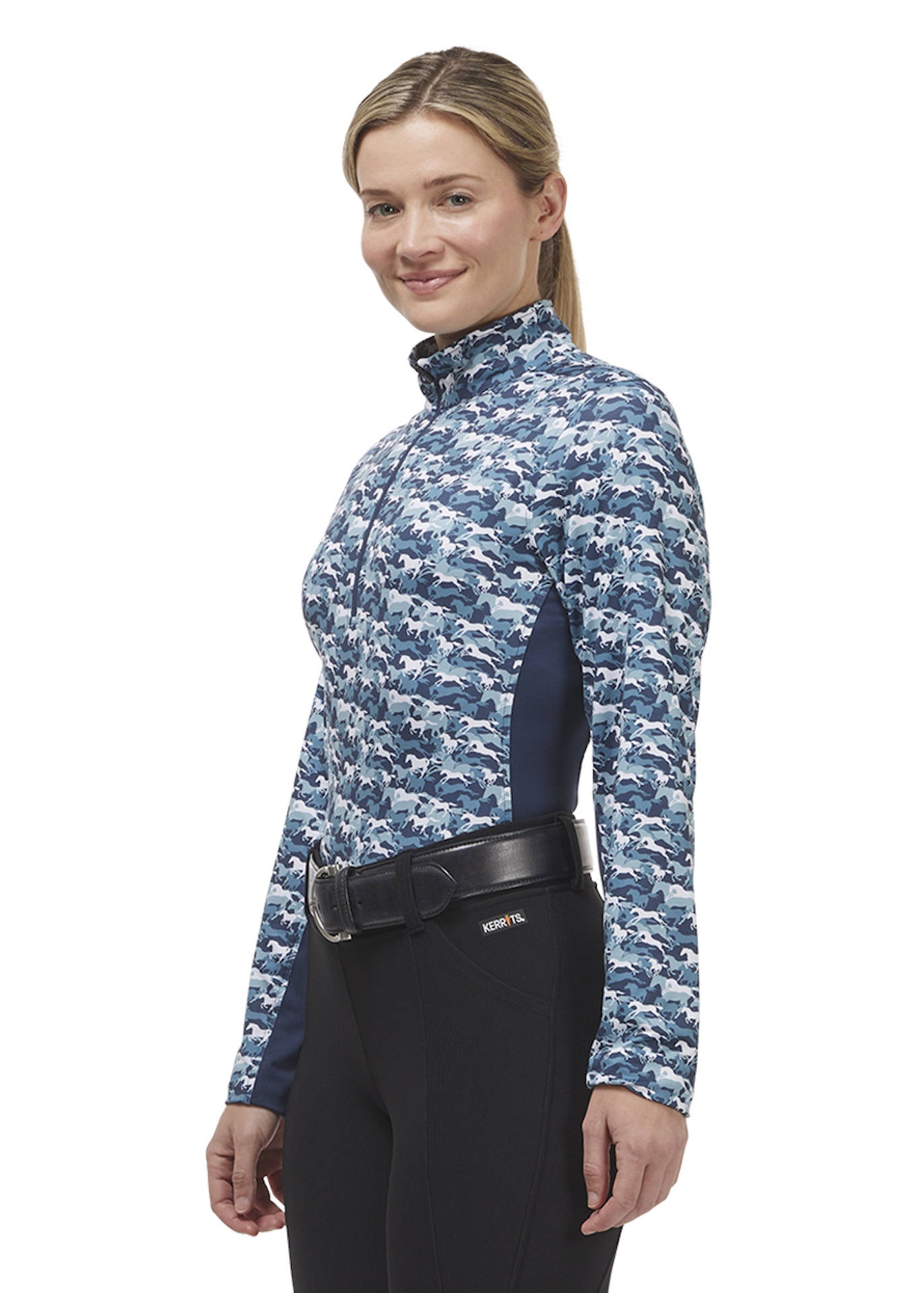 Camicia manica lunga Kerrits Next Level Coolcore® - Stampa - Foto 9 di 26
