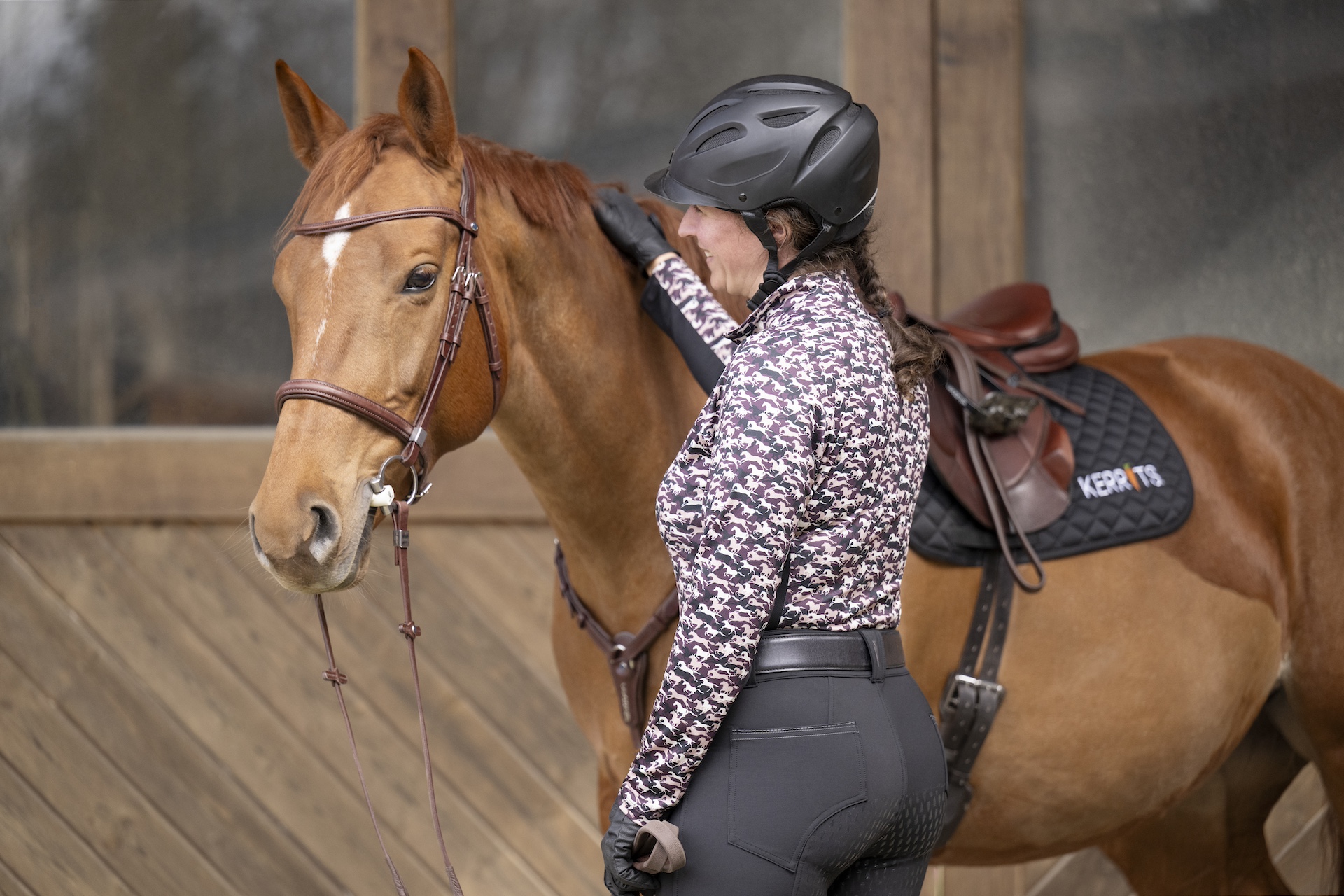 Camicia manica lunga Kerrits Next Level Coolcore® - Stampa - Foto 22 di 26