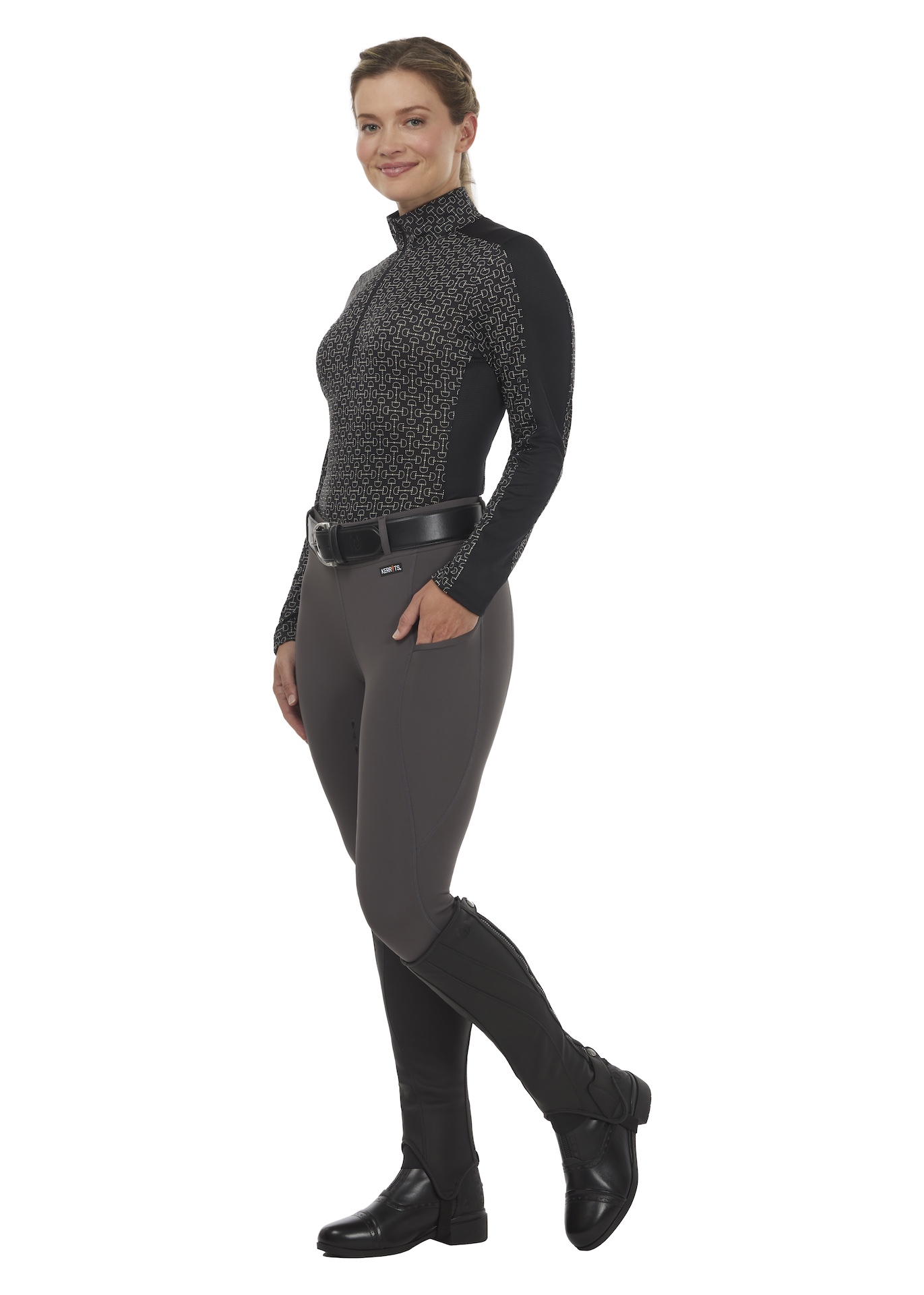 Kerrits Breeze Ice Fil® Langarm Reitshirt - Bild 7 von 13