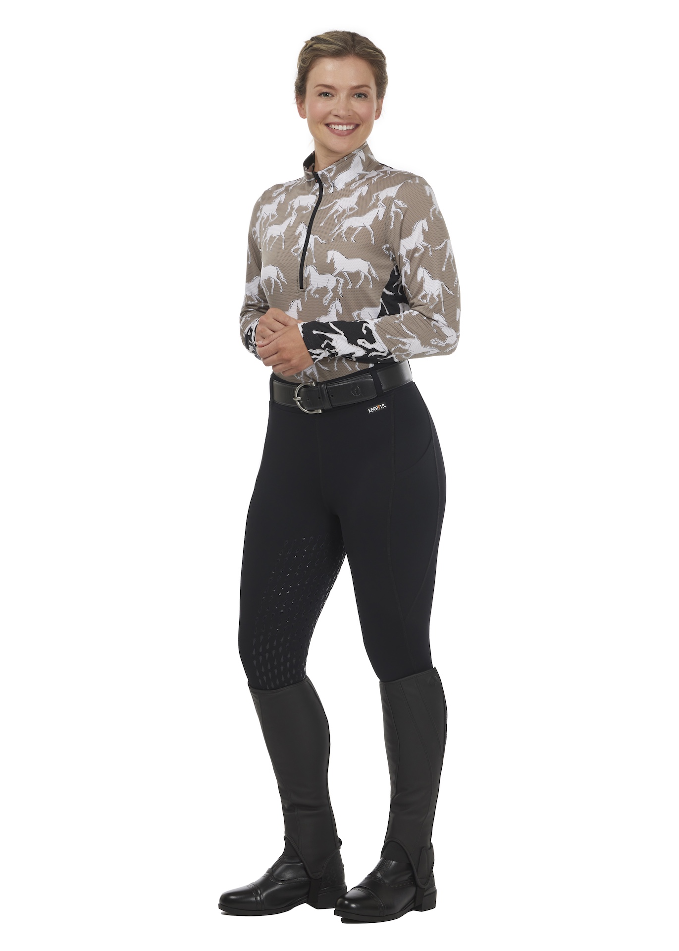 Kerrits Balance Ice Fil® Long Sleeve Riding Shirt - Picture 10 of 26